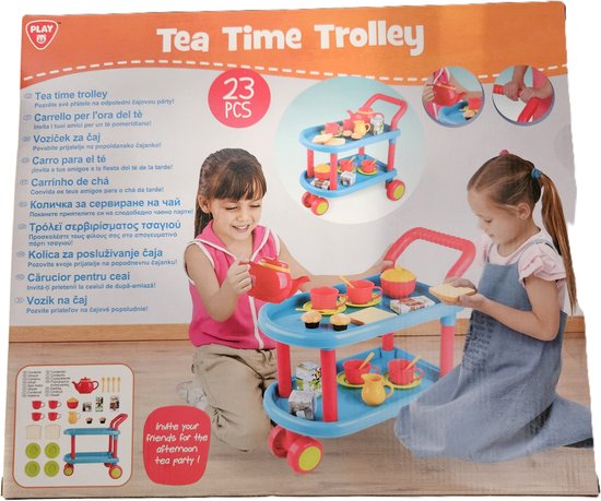 PlayGo - Tea Time Trolley 23 Delig van Playgo — afbeelding 3