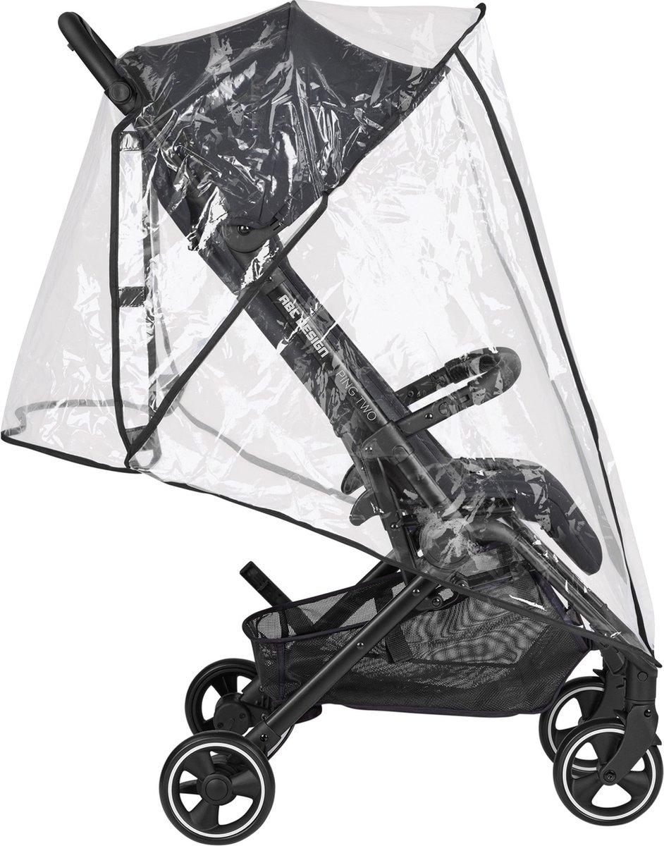 Image of ABC DESIGN Regenhoes voor buggy (met dak) en wandelwagen