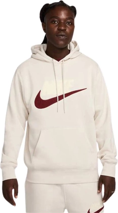 Nike hoodie wit sale
