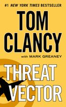 Boekcover "Threat Vector" van Tom Clancy met Mark Greaney, #1 New York Times Bestseller.