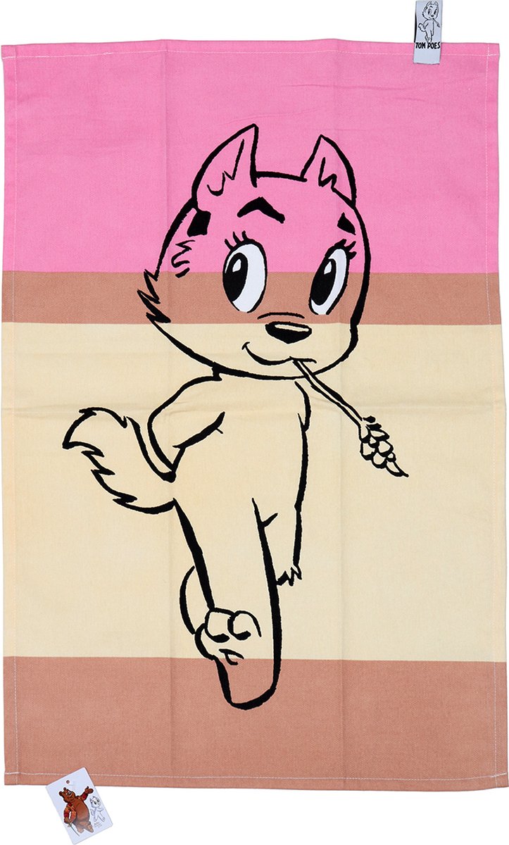 Theedoek Marten Toonder Tom Poes Tompouce