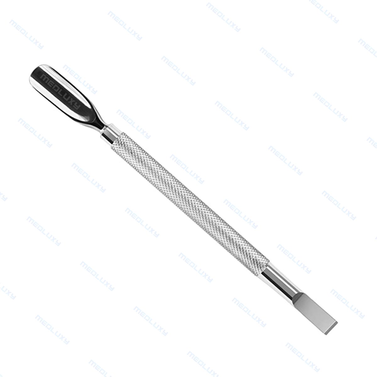 Goedkoopste MEDLUXY® Pro - Bokkepootje - 14 cm - RVS (Nagelriemduwer, Cuticle Pusher) [PN-0503]