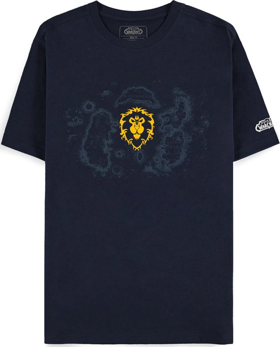 World Of Warcraft - T-shirt Homme Alliance - S - Bleu Foncé