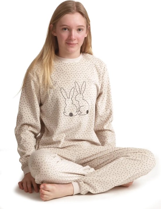 GOSO Meisjes Pyjamas-Meisjes Fleece Pyjama Warm Winter voor Tiener