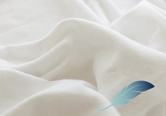 24-Bedding - Merveilleusement doux - Drap-housse fendu en flanelle 200 x 220 cm Wit