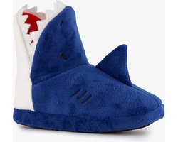 foto van Thu!s kinder pantoffels haai - Blauw - Sloffen - Maat 34/35