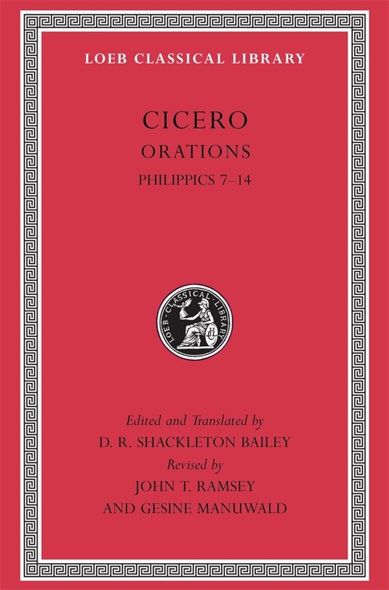 Cicero XVb Orations - cover