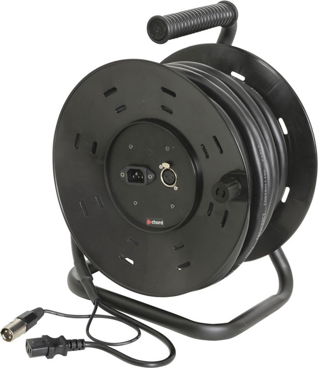 Chord XLR - IEC Power Multicore haspel 20 meter