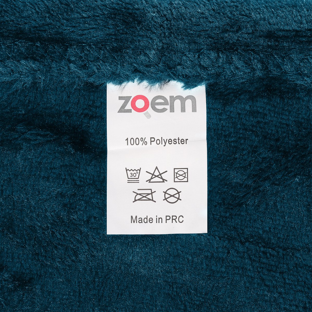 Zoem - Fleece deken met mouwen Turquoise - inclusief fleece sokken - fleece plaid - sweater - 280 gsm — cadeau in Wonen & Interieur - foto 4