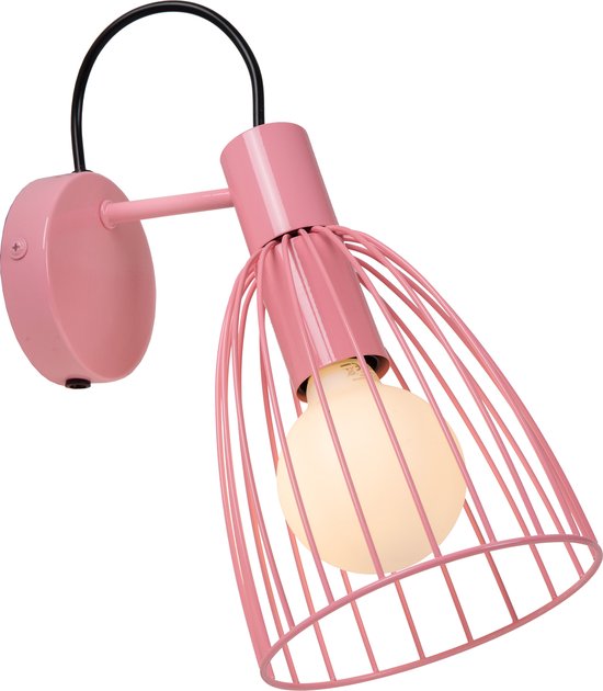 Lucide MACARONS - Applique - 1xE27 - Rose