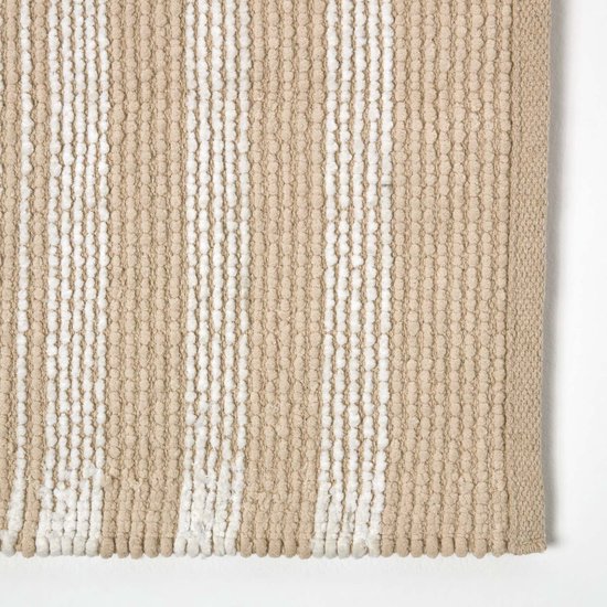 MSV Badkamerkleedje/badmat - Voor Op De Vloer - Paars - 45 X 70 Cm Polyester Katoen