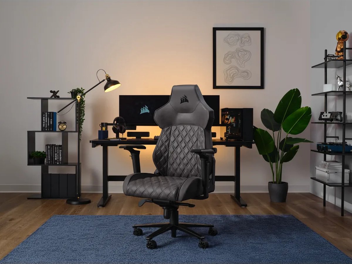 Corsair TC500 Luxe Gamingstoel Zwart - afbeelding 3