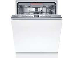Bosch SBV6ZCX10E - Series 6 - Inbouwvaatwasser - 60 cm - Extra hoog - Zeer stil - Energielabel B - PerfectDry met zeolith: perfecte droogresultaten met een laag energieverbruik - Home Connect