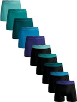 Bol.com Muchachomalo Heren Boxershorts - 10 Pack - Maat L - 95% Katoen - Mannen Onderbroeken aanbieding
