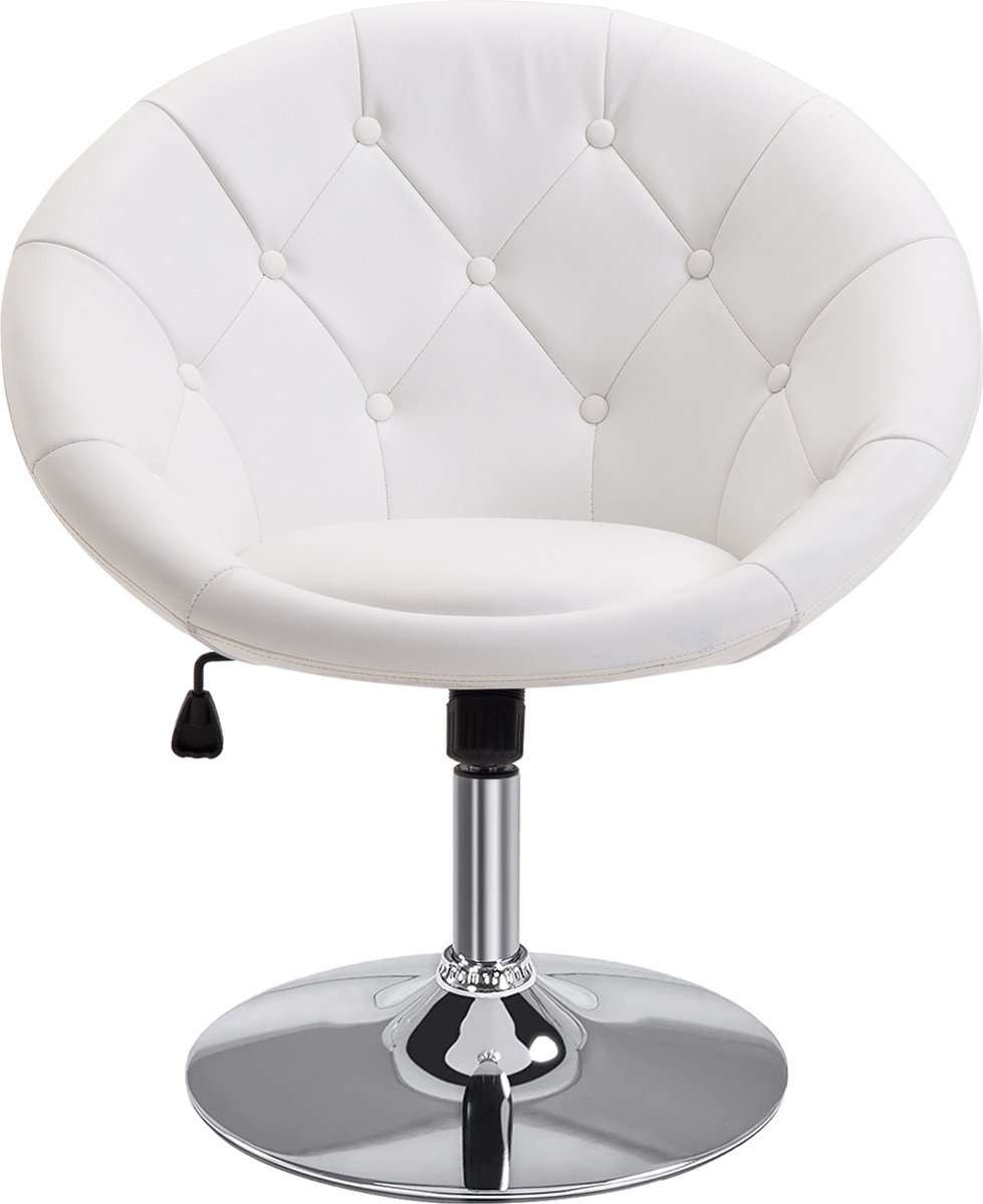 HOMCOM draaistoel - in hoogte verstelbaar - kantelmechanisme - HOMCOM - €102,90