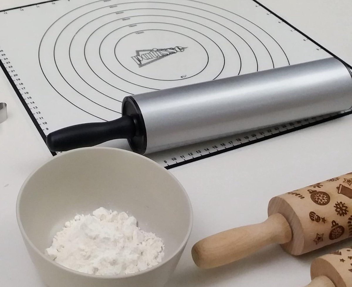Non-stick deegroller keukenaccessoire voor gladde deegbereiding