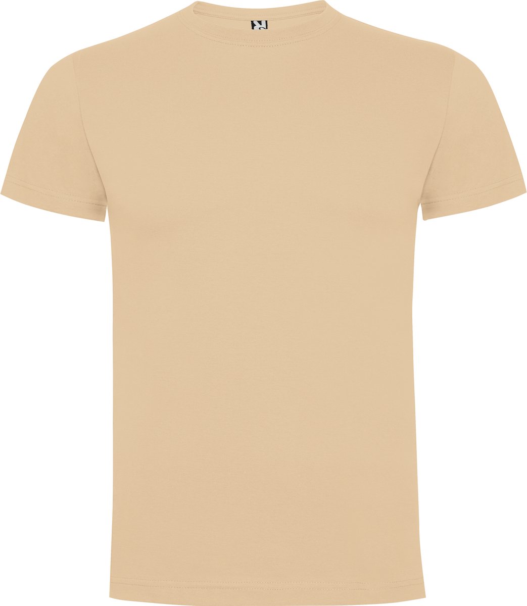 Naturel 2 pack Premium t-shirts Roly Dogo maat 3XL