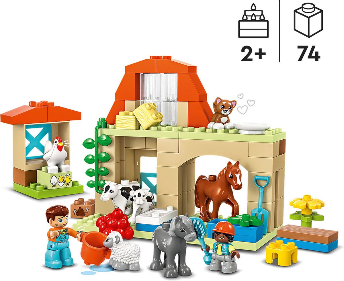 LEGO DUPLO Dieren verzorgen op de boerderij - 10416 — afbeelding 12