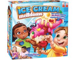 Goliath Ice Cream Meltdown - Actiespel - Kinderspel - Versier het ijsje met alle toppings voor het ijs-slijm smelt!