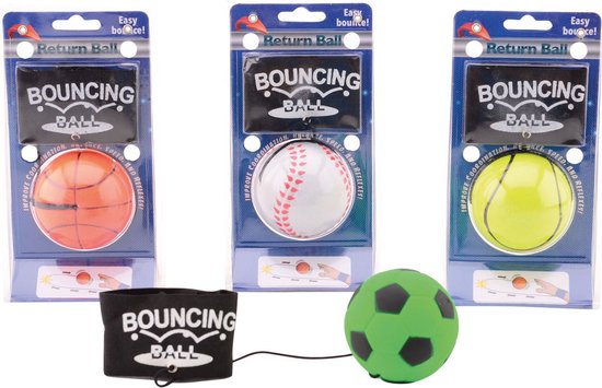 Foto: Return ball bouncing ball assorti