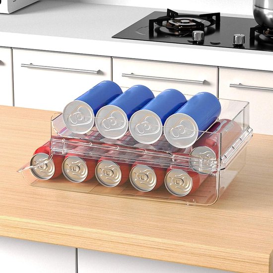Automatische Koelkast Organisator Blikjes, Kan Organisator Kan Houder