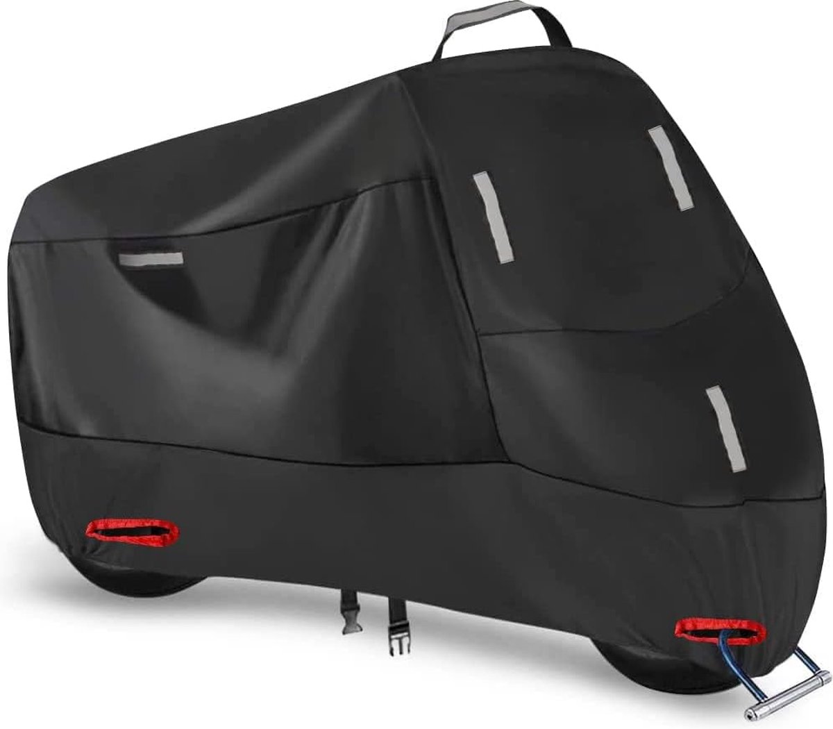 Solacis Motorhoes waterdicht buiten - Motorhoes - Waterdicht - Motorhoes voor buiten - Scooterhoes - Must have voor uw motor!