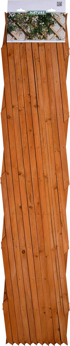 Nature - Houten klimrek (bruin) - 1 x 2m - FSC — afbeelding 2