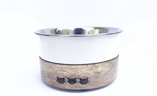 Adori Voerbak 11 cm - Kattenvoerbak - Wit