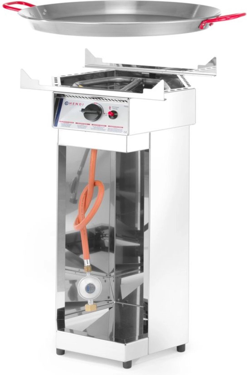 Bol.com HENDI Paella barbecue – roestvrij staal – 4,8 kW – ø600 mm – demontabele brander aanbieding