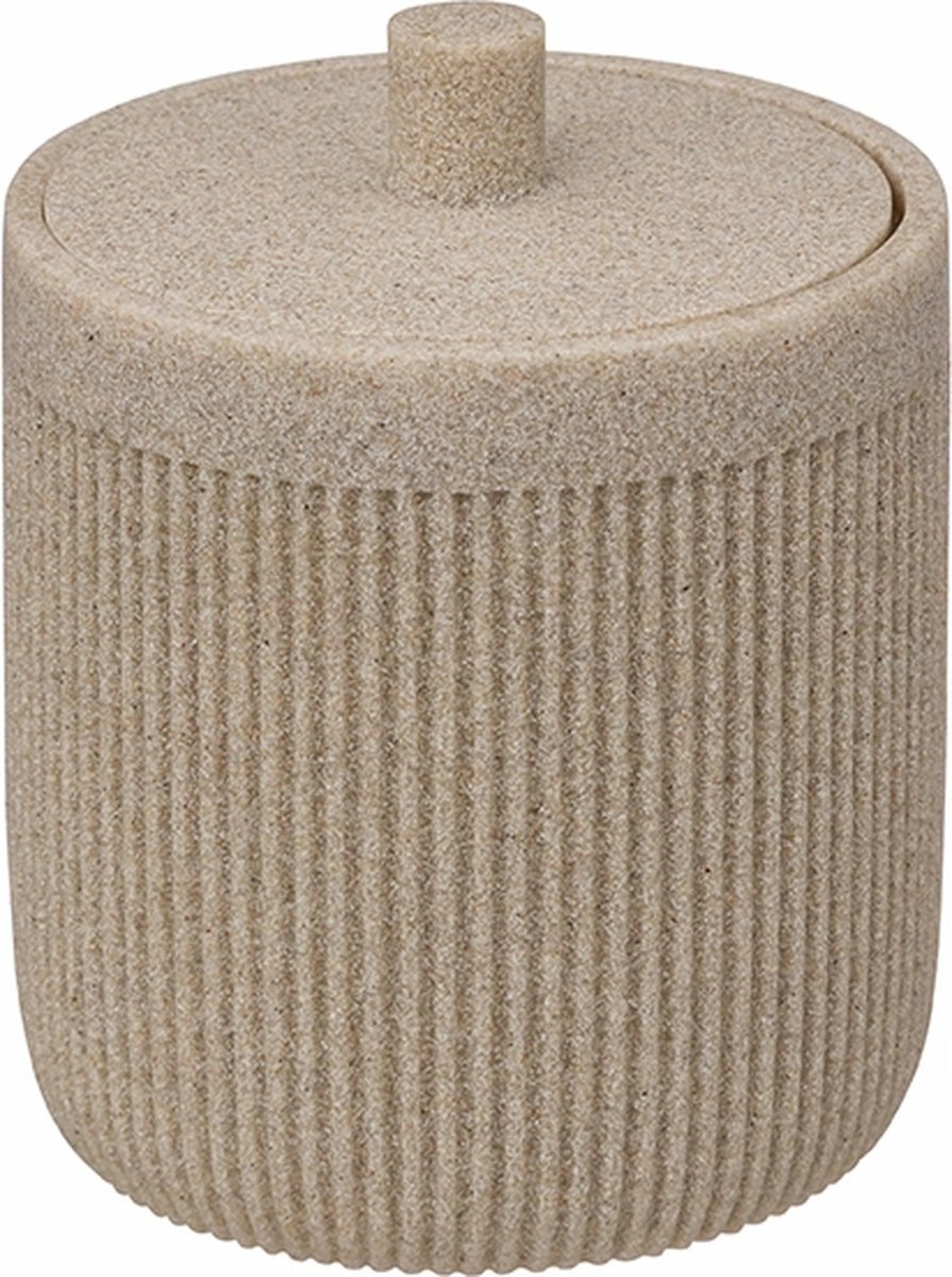 5five Katoenen Pot - Zand, diameter 10 cm, hoogte 12 cm