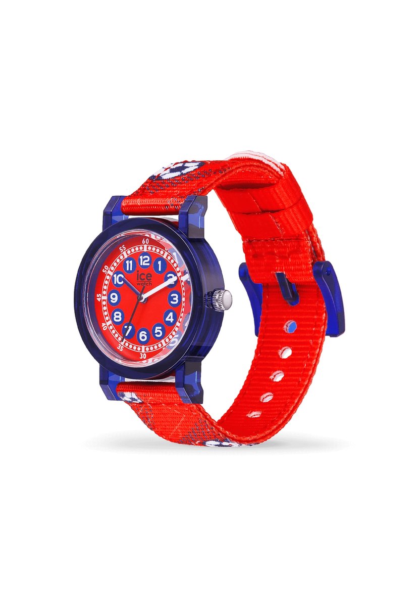 Ice Watch ICE learning - Red football 022694 Horloge - Textiel - Rood - Ø 32 mm