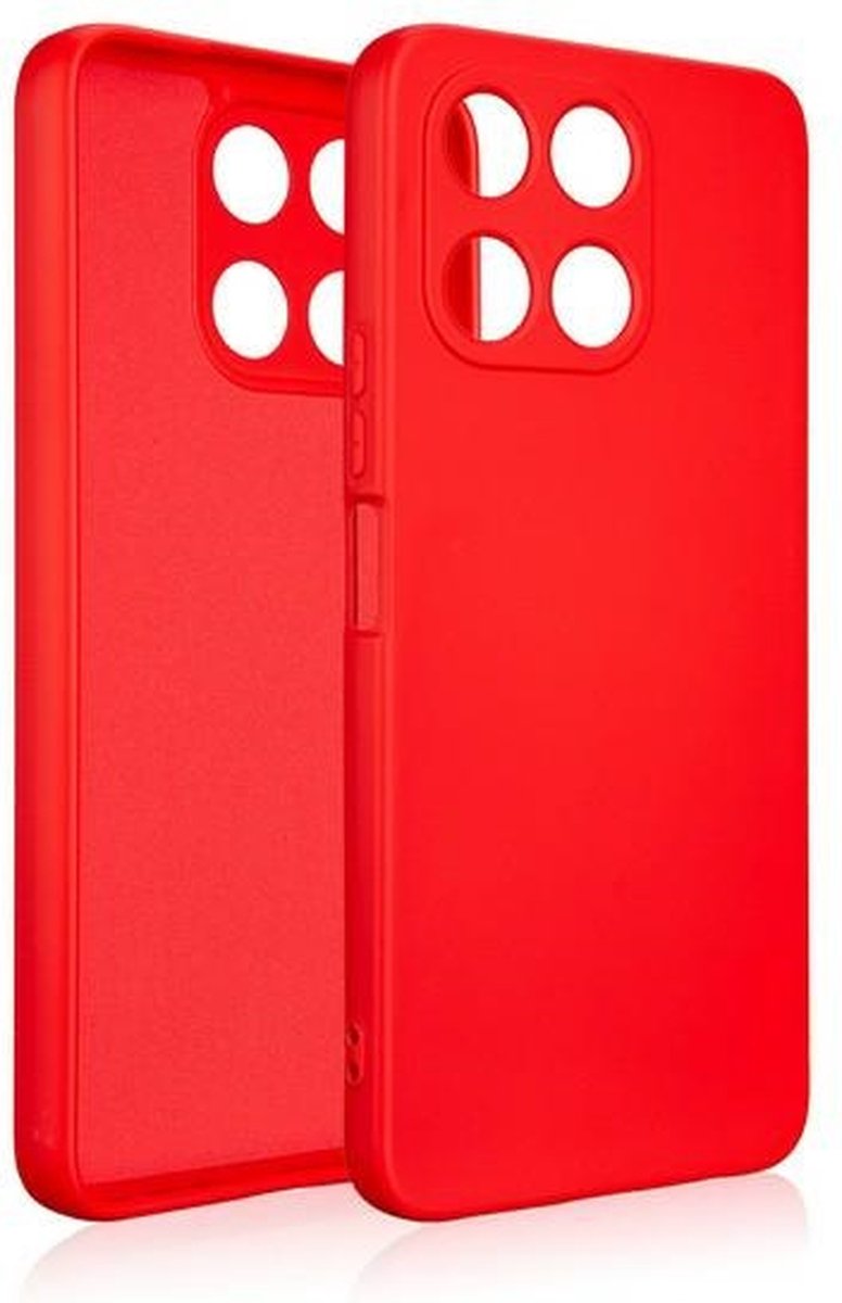 Beline siliconen hoesje voor Honor X6A rood/ed
