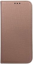 Smart Magnet book case voor iPhone 14 Pro Max 6,7" roségoud/roségoud