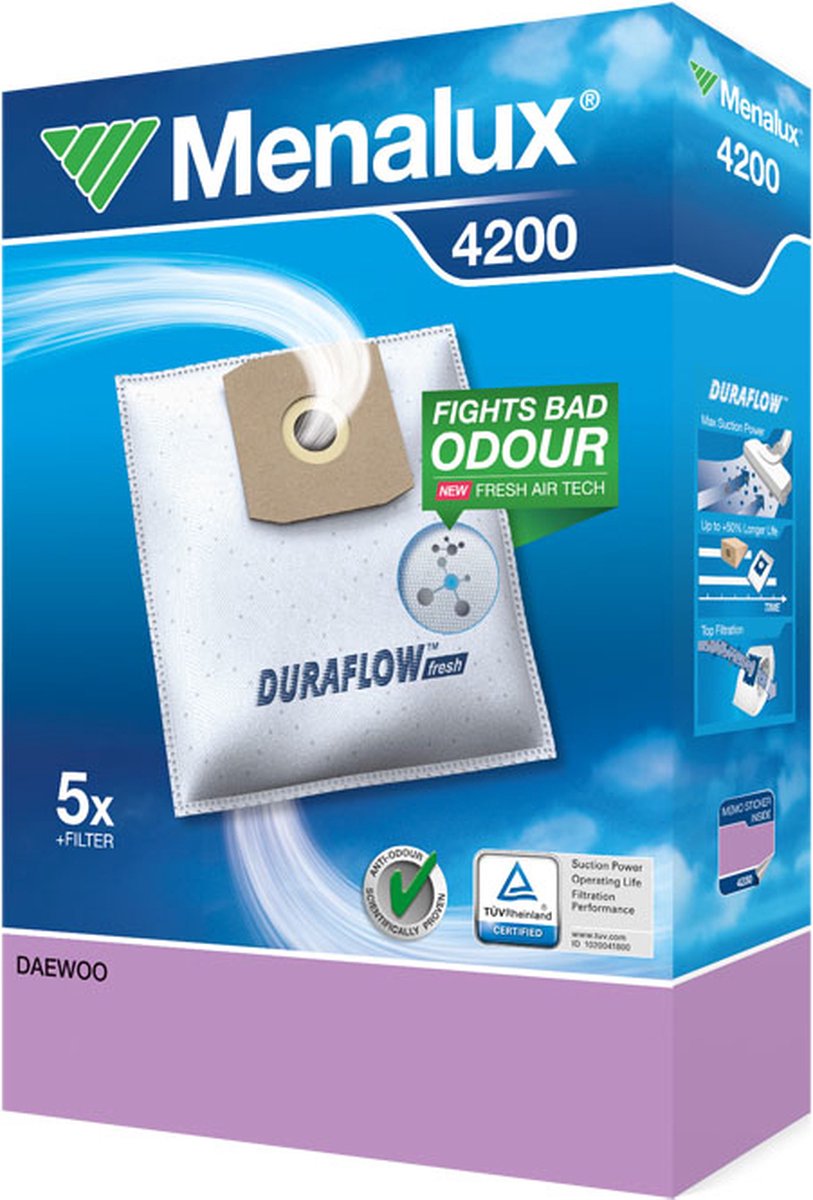 Menalux 4200 Stofzak