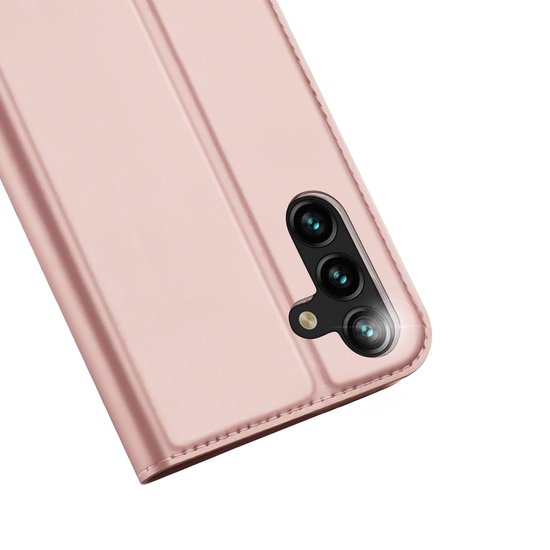 Dux Ducis - Coque de téléphone adaptée à Samsung Galaxy A16 5G - Skin Pro - Book Case - Rose