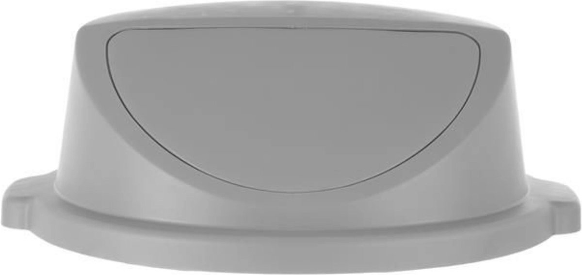 AmerBox Swingdeksel voor ronde afvalbak – lichtgrijs – ⌀580x(H)190mm – polypropyleen