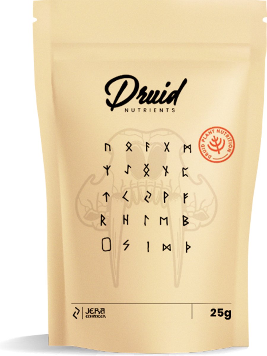 Druid Nutrients Jera Enhancer Plantenvoeding Bevordert de Plantengroei Hydrocultuur Bio Meststof 5g per 100L 25g