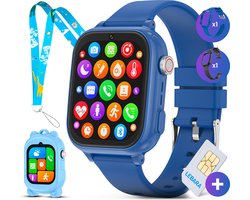 4G Smartwatch kinderen - Vakantie Sale - GPS Horloge kind - GPS Tracker - Speelgoed - Kindersmartwatch - Stappenteller - Incl Simkaart