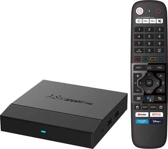 XS97 Smart Pro - Streaming Box - 4K Ultra HD - TV Box - 32GB - BT - Android 11 - 4GB Ram