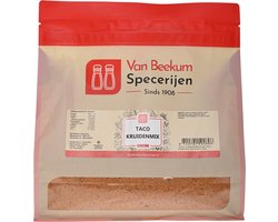 Van Beekum Specerijen - Taco Kruidenmix - 1 KG (hersluitbare stazak)