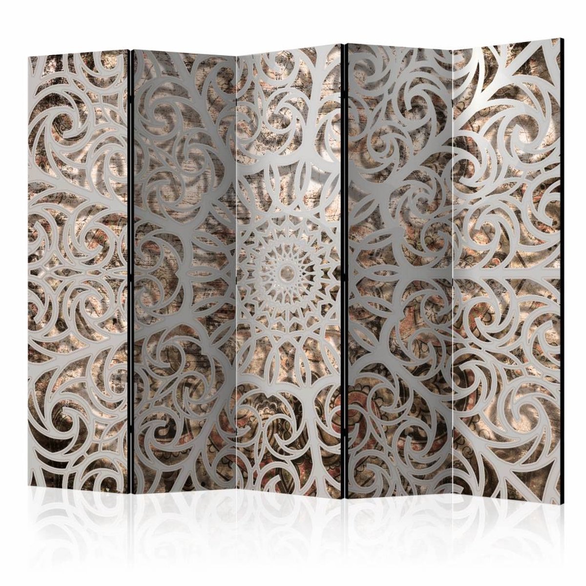 Vouwscherm / Kamerscherm - Lied van de Orient II 225x172cm , gemonteerd geleverd, dubbelzijdig geprint