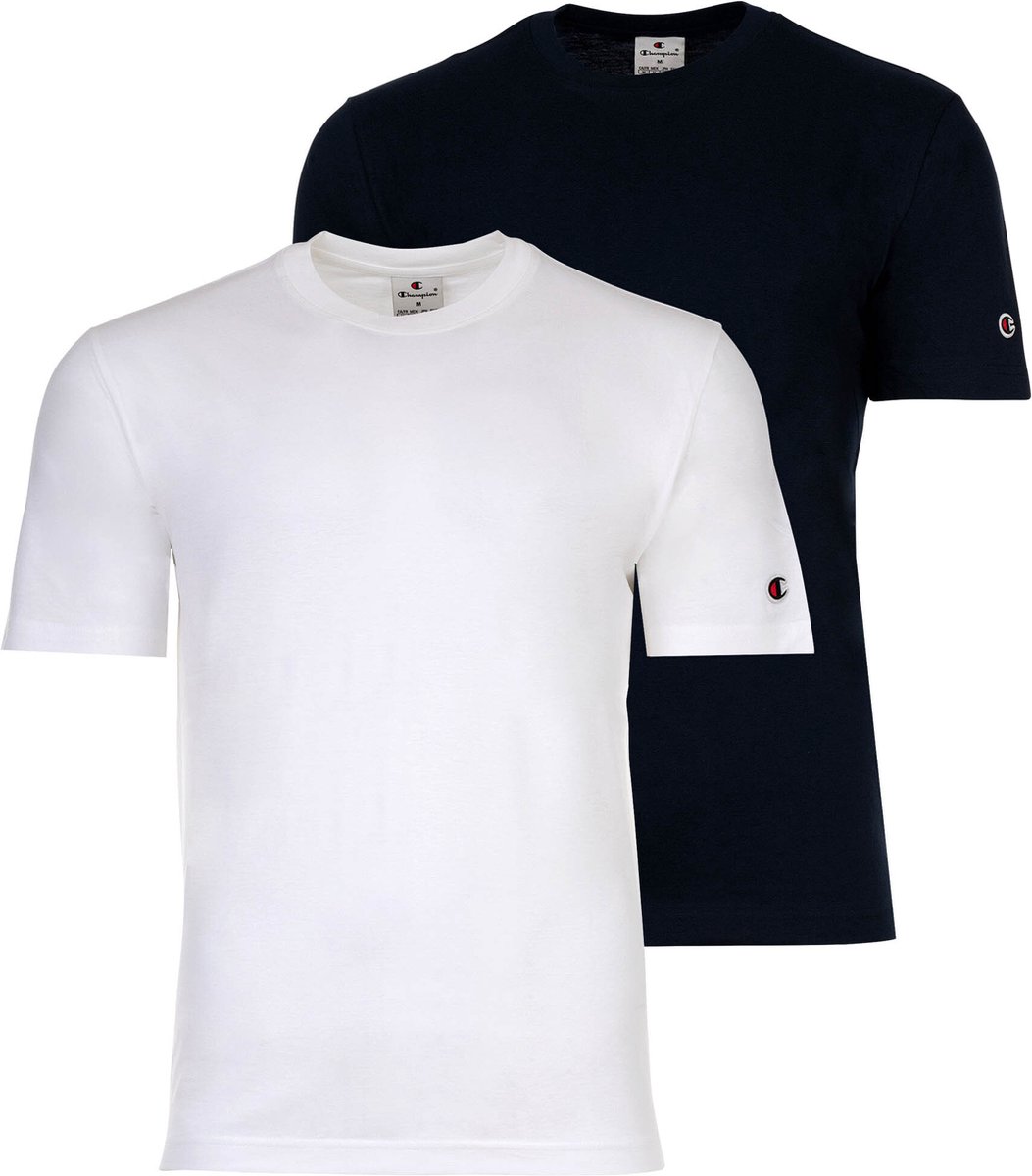 Champion t-shirt T-shirt met korte mouwen 2 stuks Wit