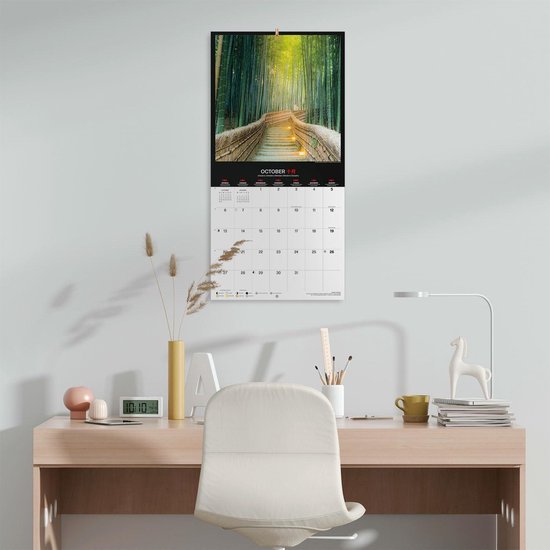 Kalender Japan 2025 Wandkalender 12 Maanden - Broschürenkalender 30x30 ...