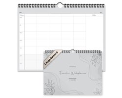 Systemyze Familieplanner Basic - Planner - Weekplanner - Gezinsplanner - Family Planner - Ongedateerd - Grijs