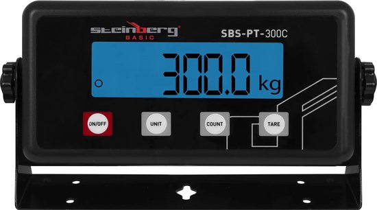 Steinberg Systems Controle weegschaal - 60 kg / 7 g - 29 x 34 cm - LCD