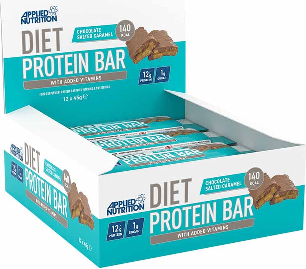 Goedkoopste Diet Protein Bar 12repen Chocolate Salted Caramel