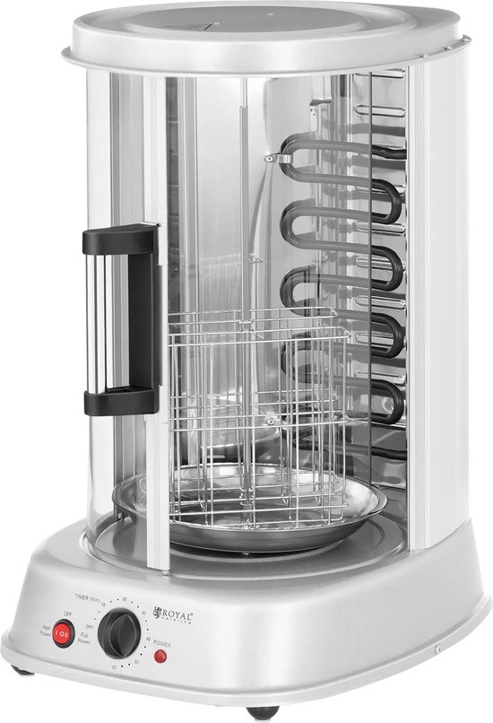 Verticale grill - 4-in-1 - 1.800 W - 31 L - Royal Catering — afbeelding 5