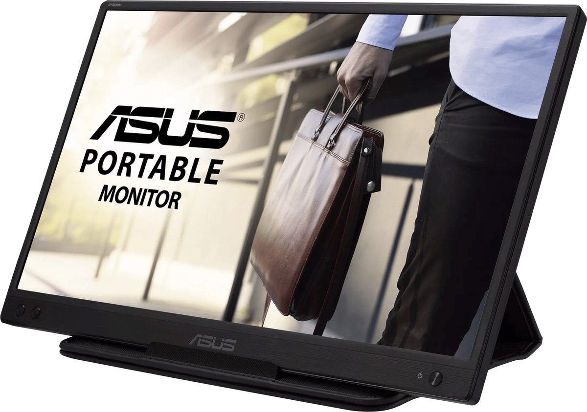 ASUS ZenScreen MB166C - Portable USB-C Monitor - Met