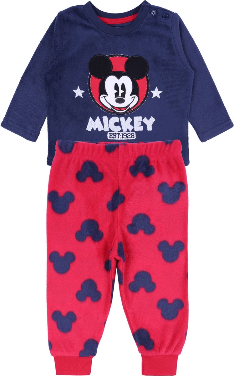 Marine rode Mickey Mouse pyjama DISNEY