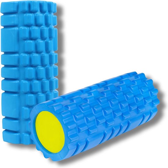 Rouleau De Massage Physix Gear - Bâton Musculation & Récupération Muscles - Noir